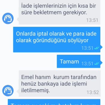 Layki İade Edilmeyen Para Ve İletişim Sorunları
