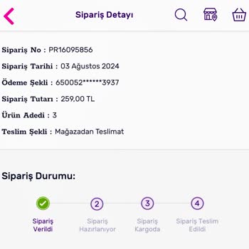 Gratis'ten Sipariş Verdim. 4 Gündür Siparişiniz Alındı Yazıyor.