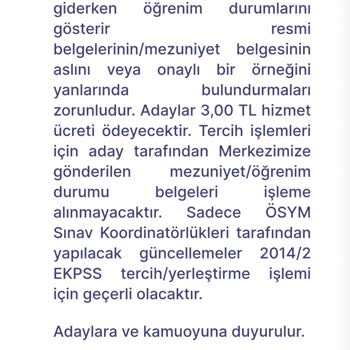 ÖSYM E-KPSS Tercihleri Henüz Başlamadı Bu Durumdan Şikayetçiyim 2024