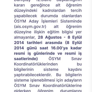 ÖSYM E-KPSS Tercihleri Henüz Başlamadı Bu Durumdan Şikayetçiyim 2024