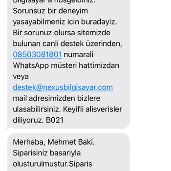 Nexus Bilgisayar Mağduriyeti Müşteri Hizmetlerine Ulaşılamaması