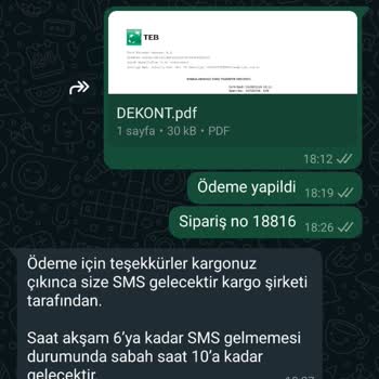 vozolcesitleri.com Sipariş Verdim, Ürün Ve İletişim Yok
