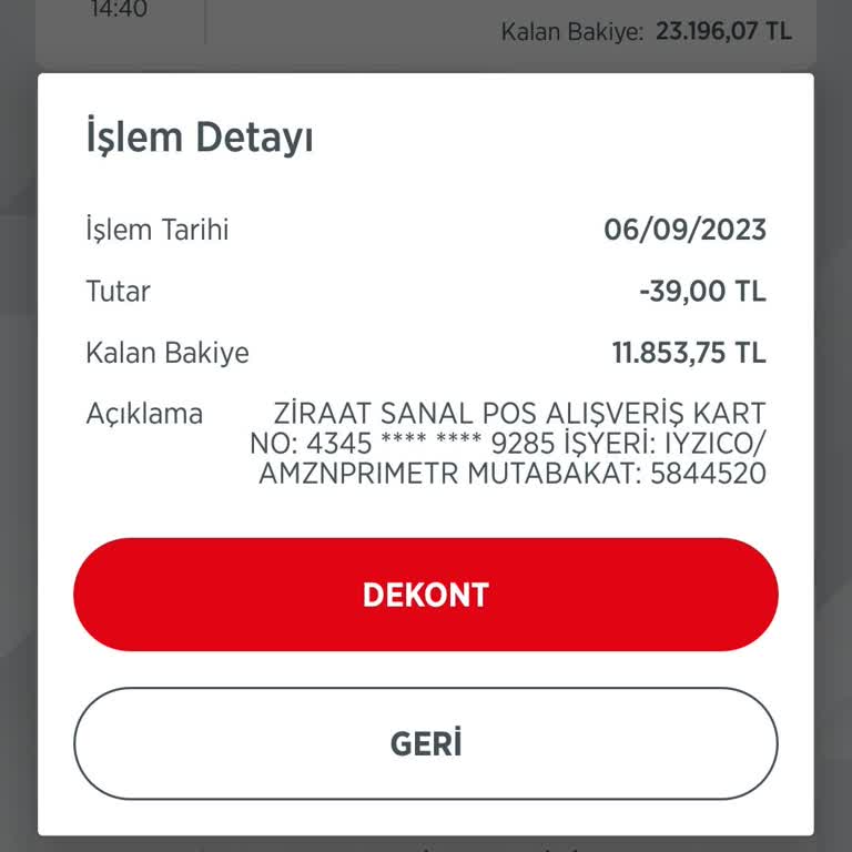 Amazon İzinsiz Hesaptan Ücret Çekme