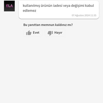 Trendyol Hatalı Ürün Ve Satıcı Sorunu