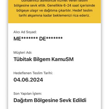 AGT Kurye Teslimat İki Aydır Yok