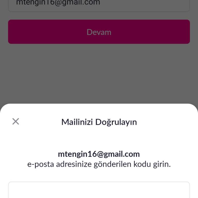 Pazarama Üyelik Maili Göndermiyor