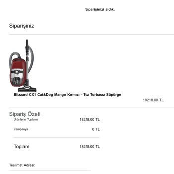 Miele Haksız Fiyat Değişimi