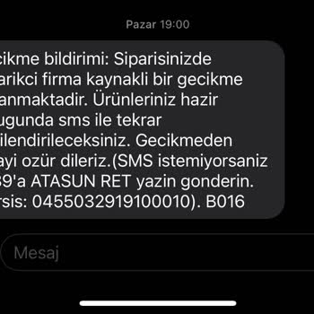 Atasun Optiğin Müşteri Mağduriyeti