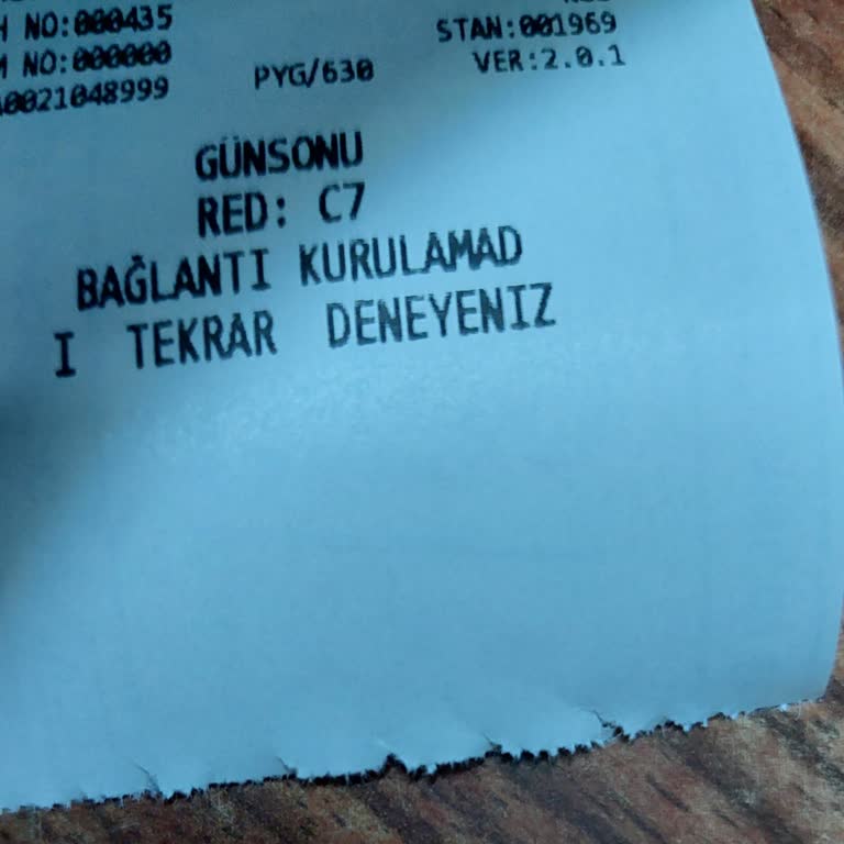 Paygo Sp630 Pos Cihazı Bağlantı Sorunu