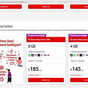 Vodafone'un Eski Müşterilere Uyguladığı Çifte Standart Ve Yüksek Fiyatlar!