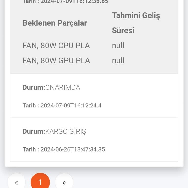 HP Victus Garantiden Parça Beklenmesi