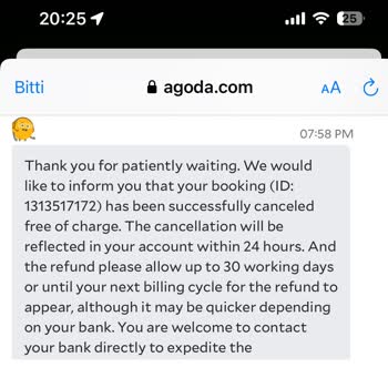 Don't Use Agoda! They Don't Refund!