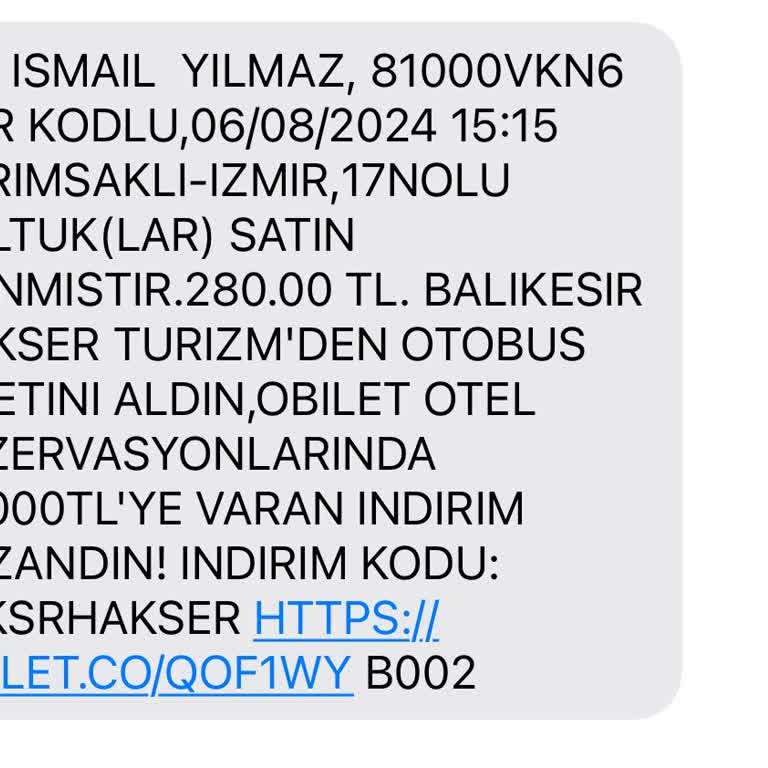 Balıkesir Hakser Turizm Yanıltıcı Bilet Satışı Ve Kaba Şoför Davranışları