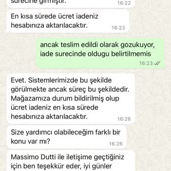 Massimo Dutti Mağazadan Teslimat Seçeneği Fiyaskosu