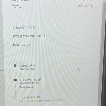 Massimo Dutti Mağazadan Teslimat Seçeneği Fiyaskosu