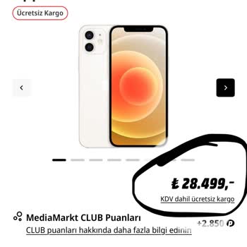 Media Markt İPhone 12 Habersiz İptal