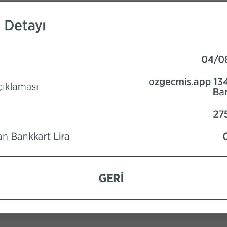 Ozgecmis.app Ozgecmis. App Haberim Olmadan Para Çekmiş