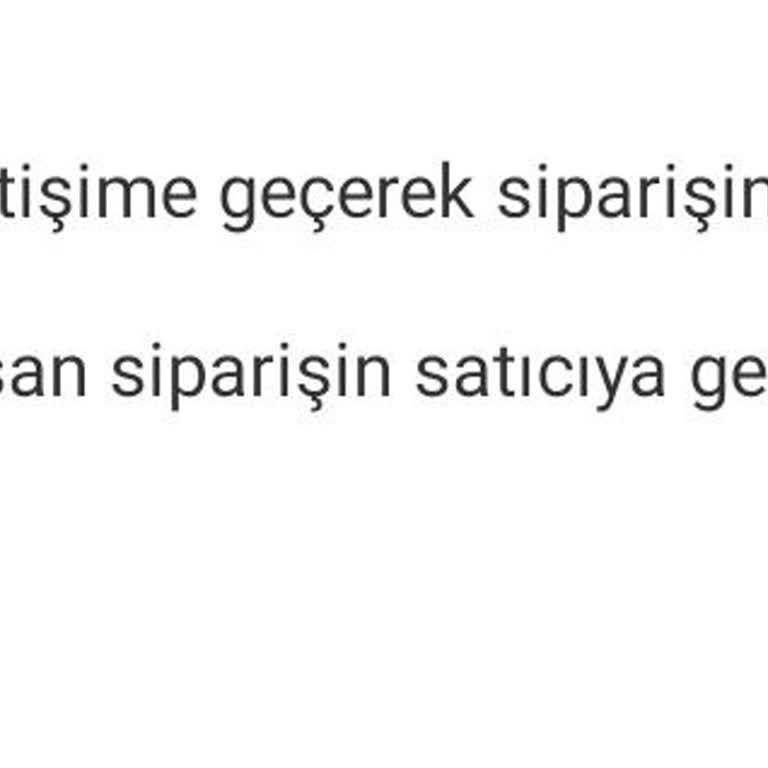 Sürat Kargo Ve Gelemeyen Kargolar