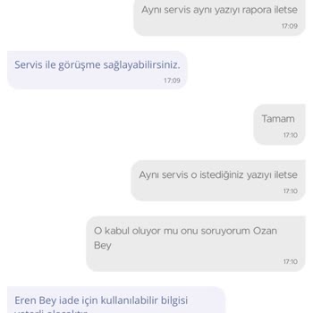 TeknolojiAnkara Teknoloji Ankara İade Raporuyla İade Almamaktadır