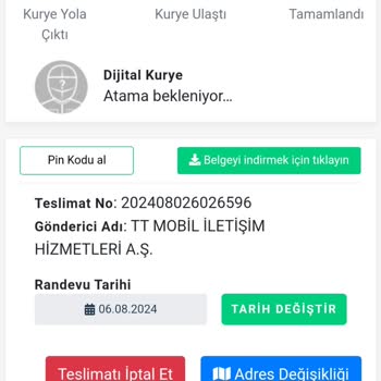 Dijital Kurye Teslimat Sorunları Ve İletişimsizlik