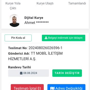 Dijital Kurye Teslimat Sorunları Ve İletişimsizlik