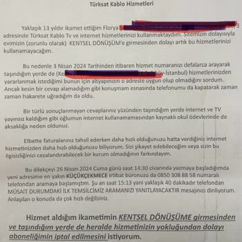 Kablo Net Ten Kurtulmanın Yolunu Bulamıyorum