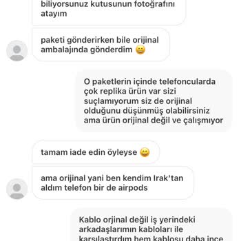 Gardırop Çakma Ürün Ve İade Sorunu