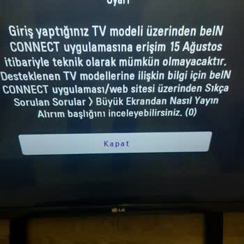 Bein Connect Uygulaması Ve Müşteri Hizmetleri Sorunu