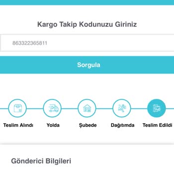 Scotty Şirketi Teslim Edilmeyen Ürünü Teslim Edildi Olarak Gösteriyor.