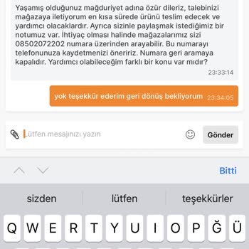 Migros Ürünlerimi Teslim Etmiyor