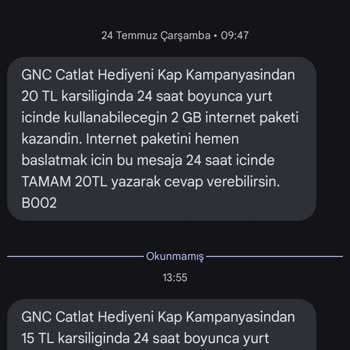Turkcell Gnç Çatlat Kampanyasında Fiyat Artışı Şoku