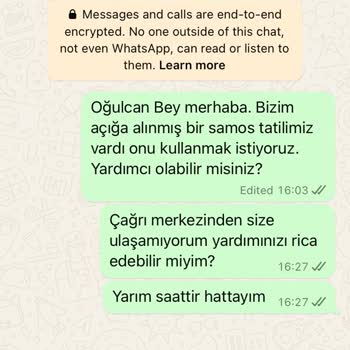 Feribotlines Samos Tatil Rezervasyonunda İletişim Sorunu