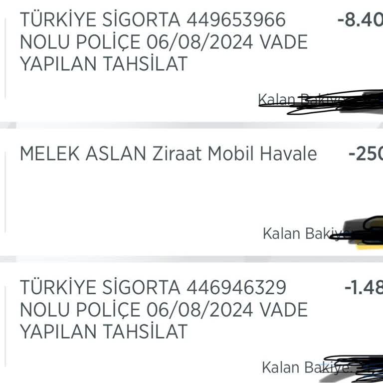 Türkiye Sigorta Açıklama Bekliyorum Para İadesi Talep Ediyorum