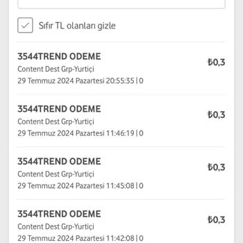 Vodafone Yanlışlıkla Onaylanan Abonelik Ücreti Haksız Yansıtıldı