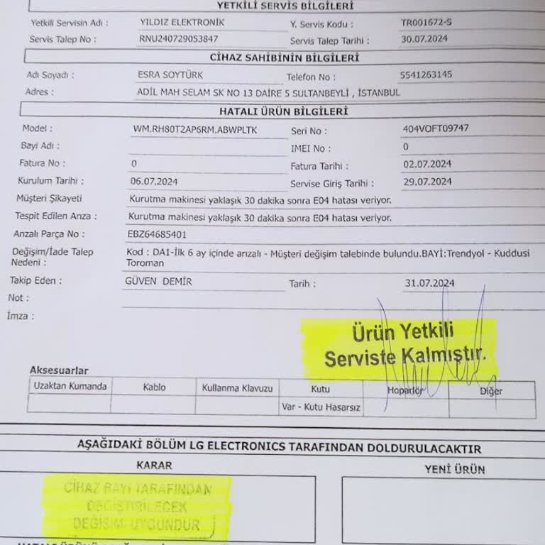 LG Kurutma Makinesi Trendyol.