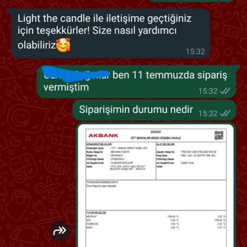 lightcandless Instagram Üzerinden Sipariş Edilen Nişan Hediyelikleri Teslim Edilmedi