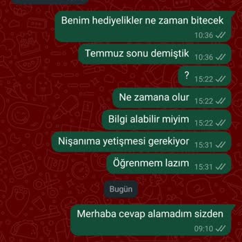 lightcandless Instagram Üzerinden Sipariş Edilen Nişan Hediyelikleri Teslim Edilmedi