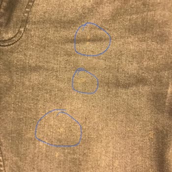 Lee Wrangler Pants - Yellow Stains After First Wear