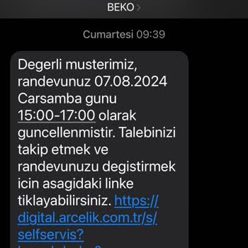Beko Soyak (Emaar) Yetkili Servisinden Şikayetçiyim