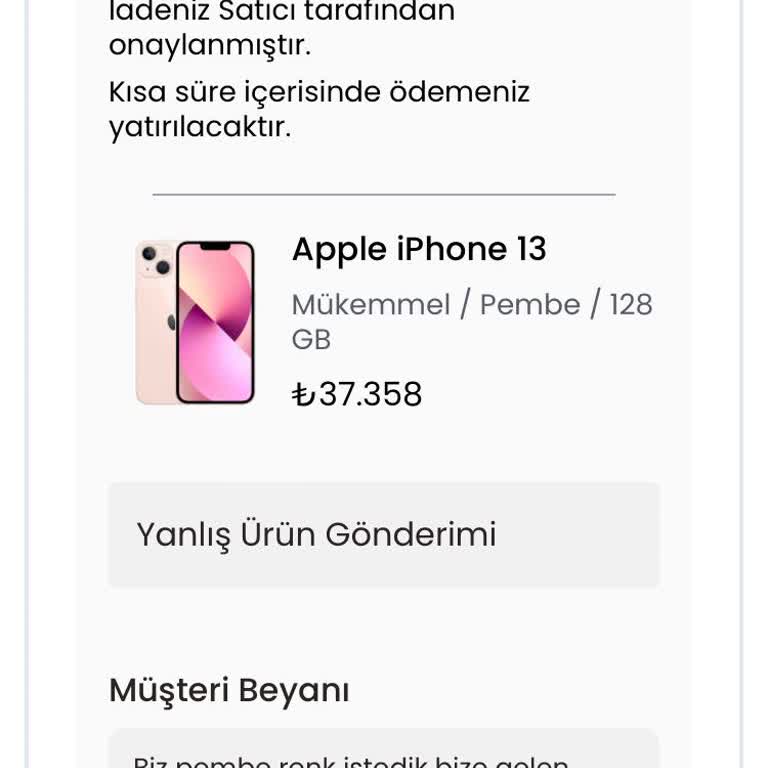 Getmobil Ürün Gönderimi Ve İade Talebi Sorunları