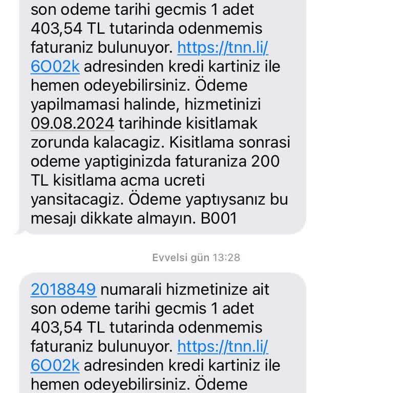 TurkNet İnternetimizi İptal Ettik Ama Hala Fatura Geliyor