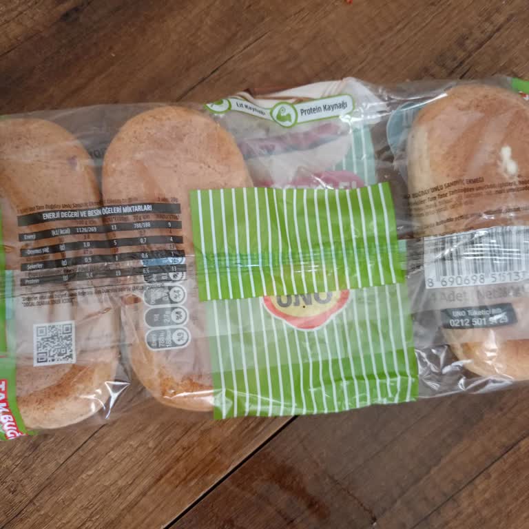 UNO Ekmek Paketten Eksik Ürün Çıktı