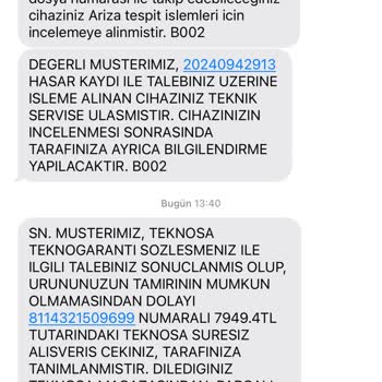 Teknosa Gig Sigorta Kasko/Garanti Mağduriyeti Yaptırmayın