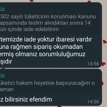 Havvam Boutique Havvam Boutiqe İadeyi Reddediyor Tüketici Hakem Heyeti'ne Gidiyorum