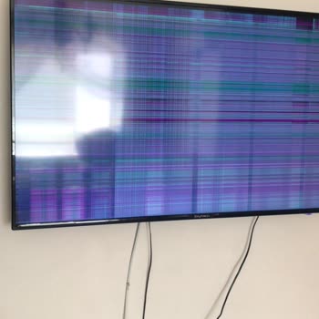 Skytech 55inç Televizyon Panel Arızası