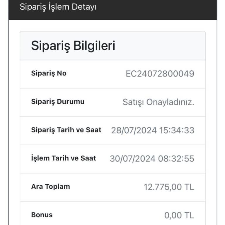 EasyCep Telefon Satışında Yaşanan Ödeme Ve İade Sorunu