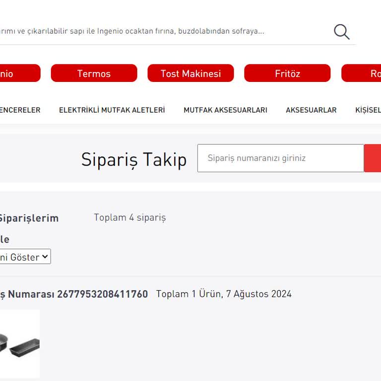 Tefal Müşteri Hizmetlerinin İptal Ettim Dediği Ürünü Gönderdi