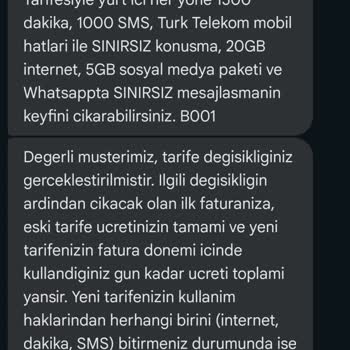 Türk Telekom'da Yanlış Faturalandırma Ve Taahhüt Sorunu