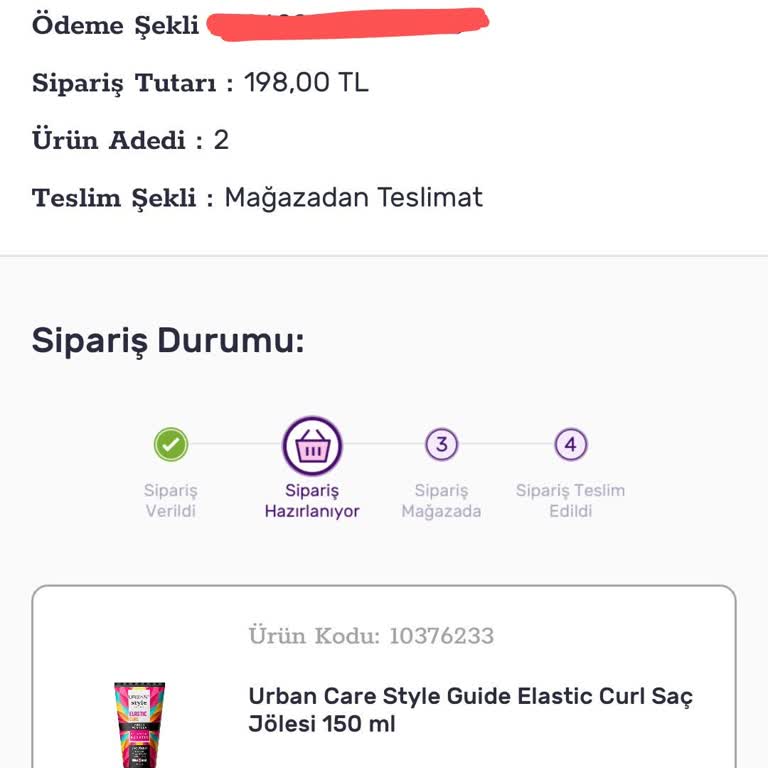 Gratis Siparişim Bir Haftadır Hazırlanıyor