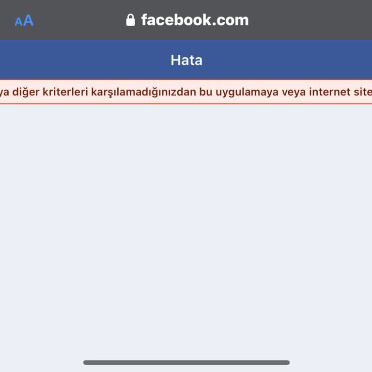 101 Okey Plus Okey 101 Plus Facebook Giriş Hatası